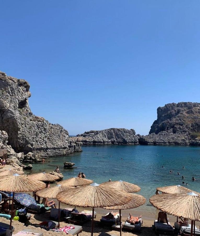 Fedra Apartments Lindos מראה חיצוני תמונה
